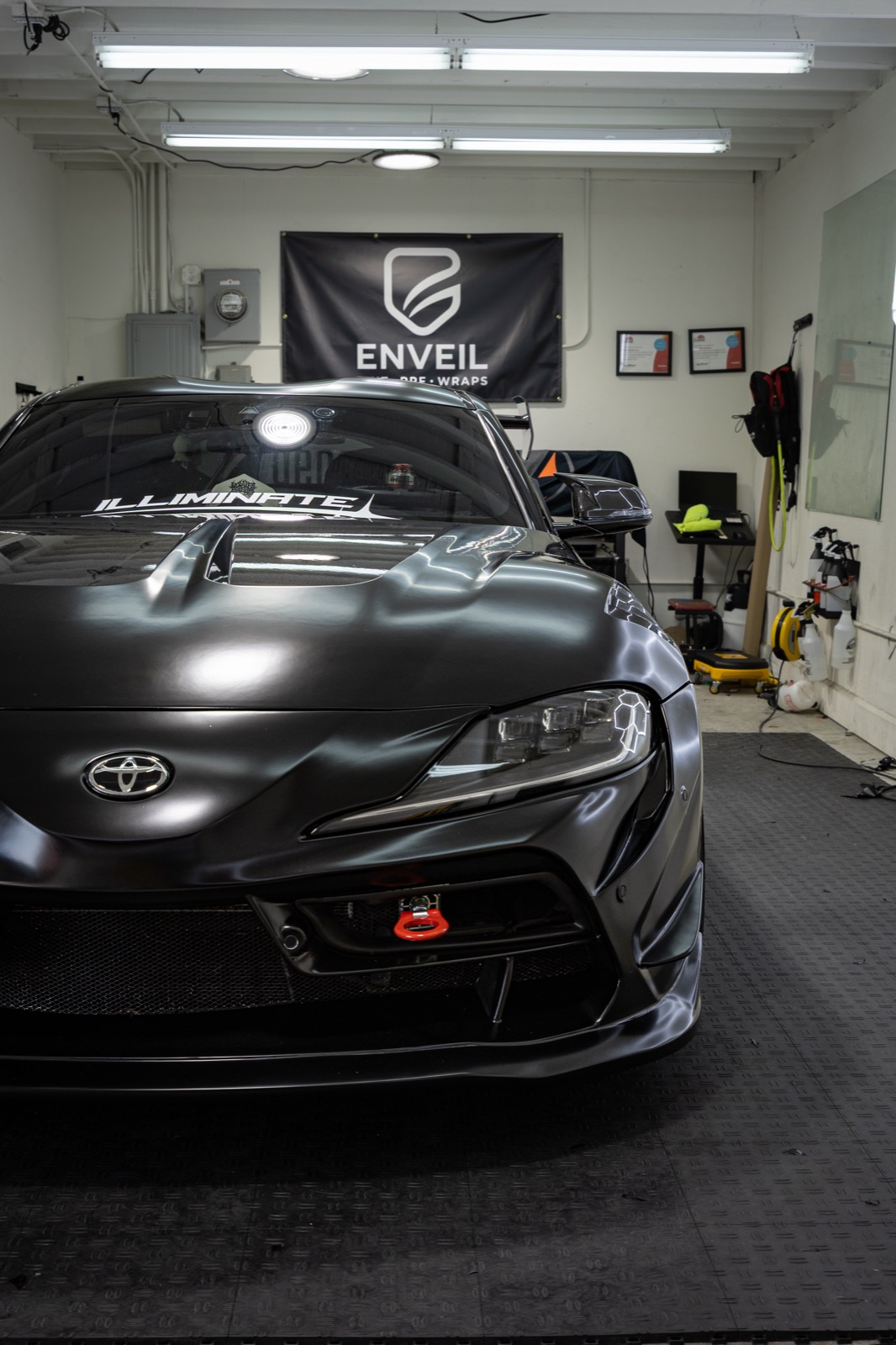 Front end — GR Supra