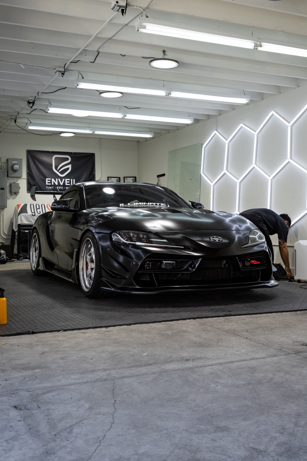 In the bay — GR Supra