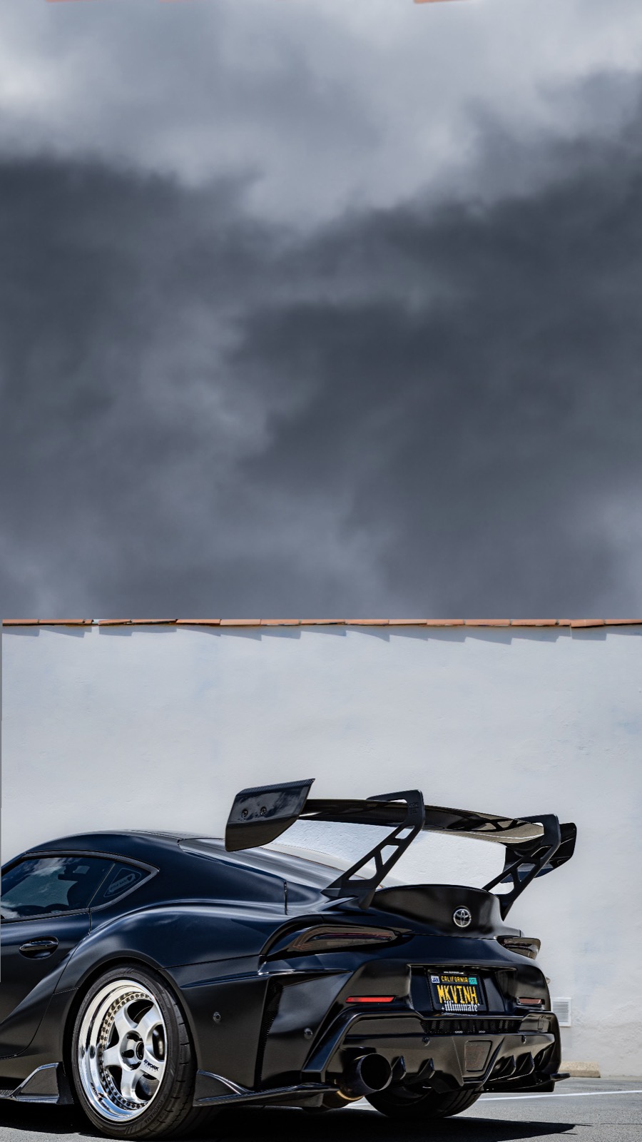 Rear quarter — GR Supra